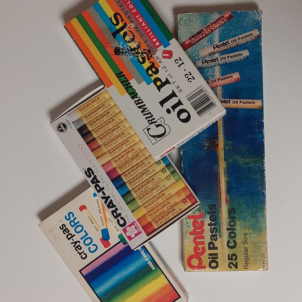 Set of 4 - Pastels. 69 Colors Total! Pre-owned
